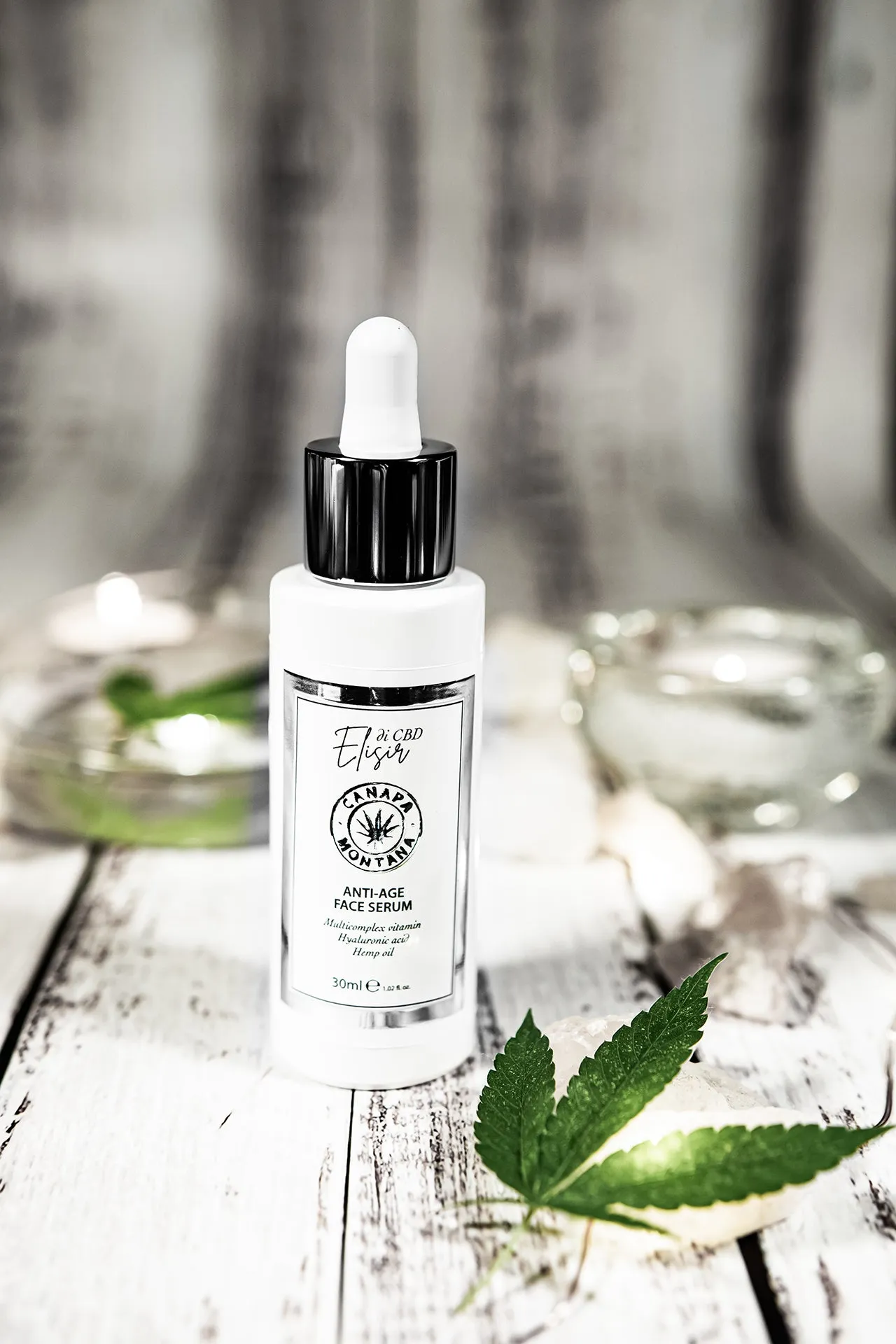 Siero viso anti-età al CBD 30ml